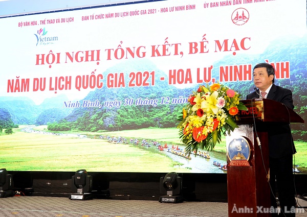 Hội nghị tổng kết, bế mạc Năm Du lịch Quốc gia 2021 – Hoa Lư, Ninh Bình