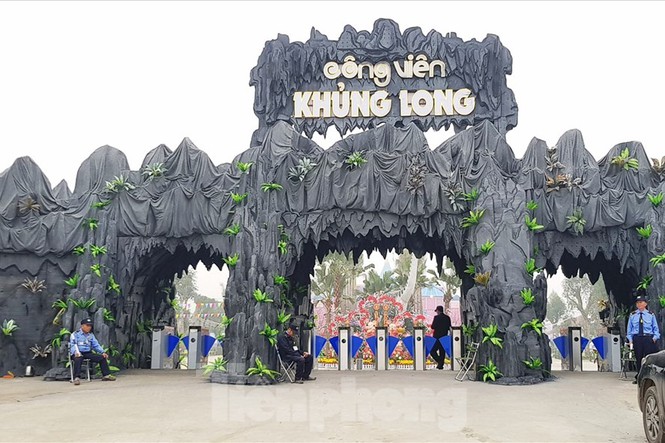 Công viên khủng long lớn nhất miền Bắc ở Ninh Bình