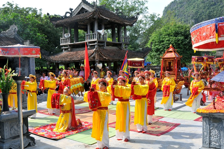 Lễ hội đền Thái Vi - xã Ninh Hải, huyện Hoa Lư