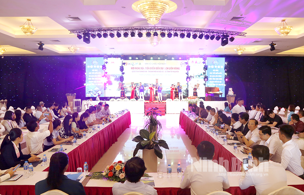Hội nghị xúc tiến điểm đến du lịch liên vùng giữa Ninh Bình, Hà Nội và các tỉnh Tây Nguyên