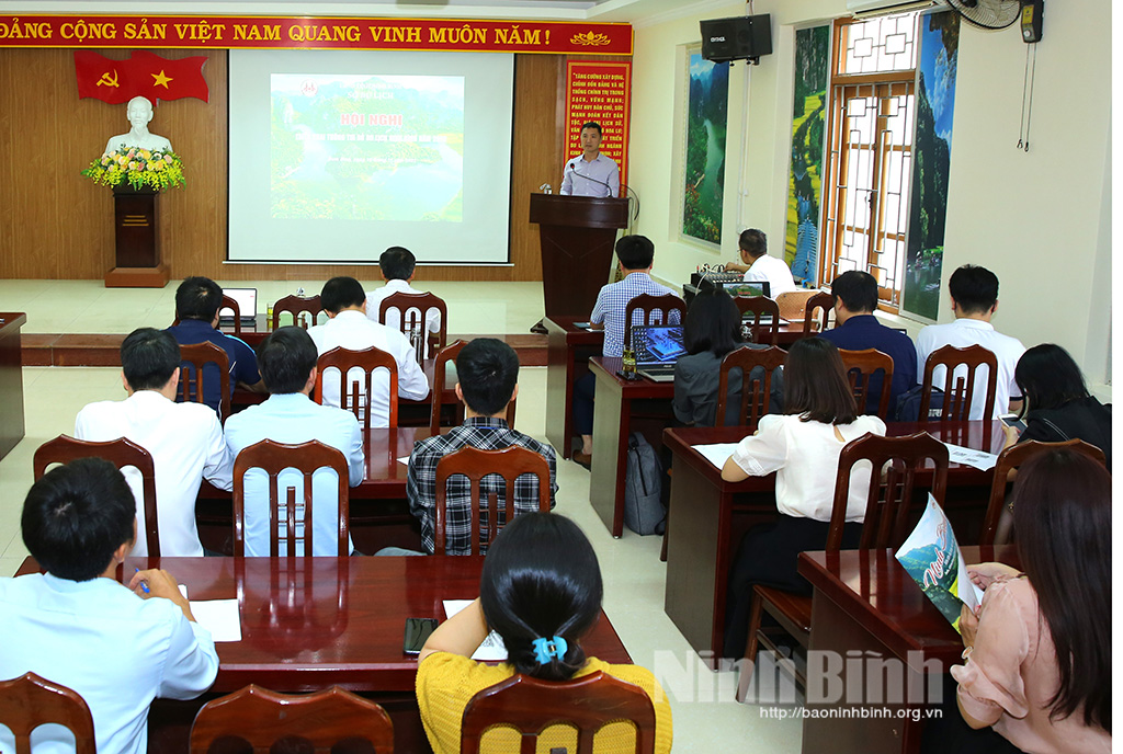 Hội nghị triển khai hệ thống thông tin số du lịch Ninh Bình