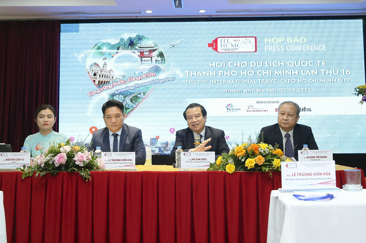 International Travel Expo in Ho Chi Minh City - ITE HCMC 2022 Press conference