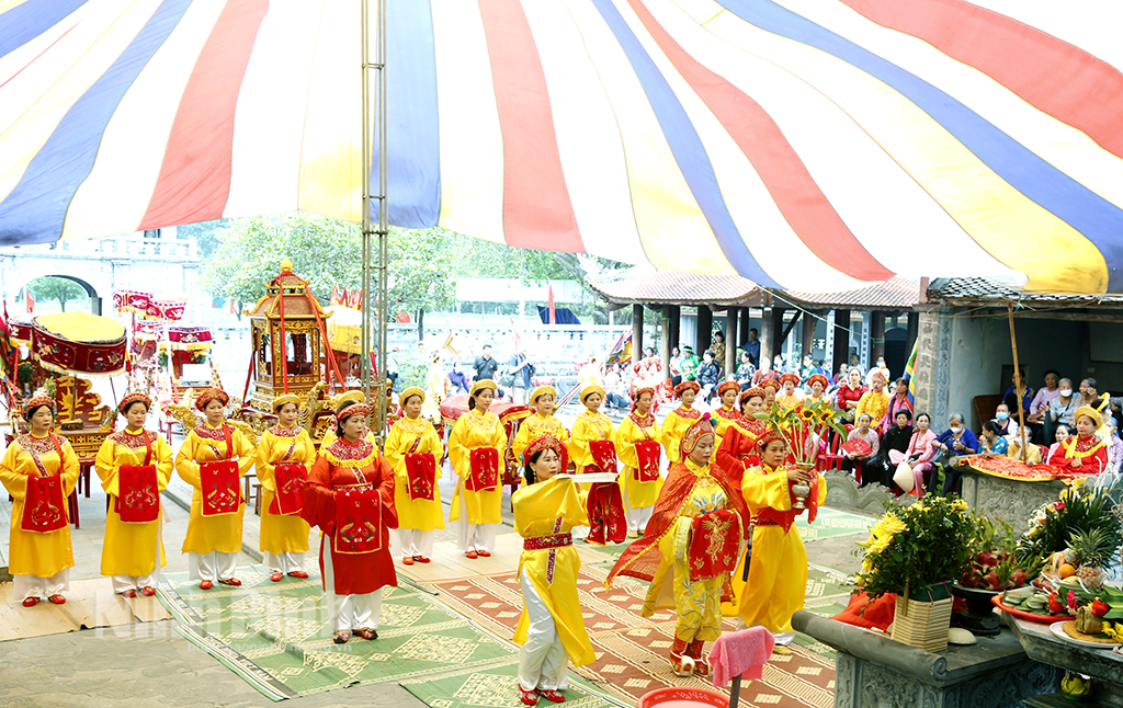 Lễ hội đền Thái Vi năm 2023